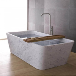 Carrara White Marble Bathtube Eldorado
