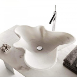 Calacatta Marble Wash Basin Designed Perena 