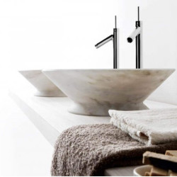 Calacatta Oro Washbasin Ovalise Design