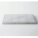 Carrara White Marble Bath Tray With Flat Design