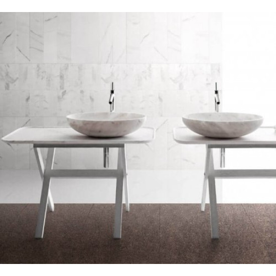 Carrara White Marble Designed Washbasin Toronto Carrara White Marble Designed Washbasin Toronto