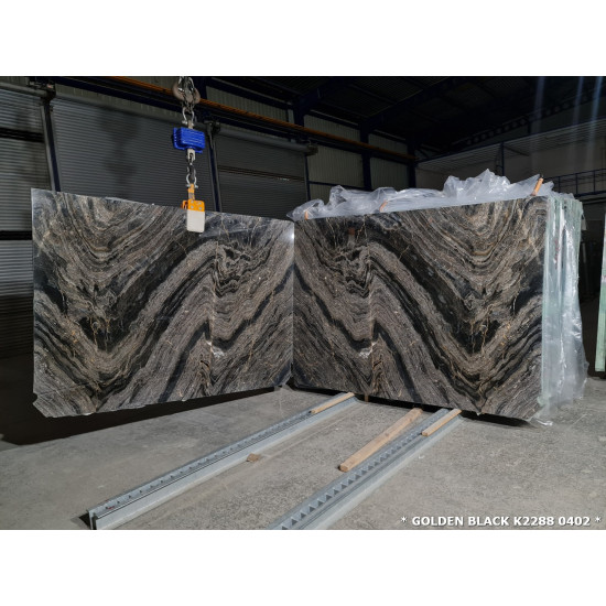 Golden Black Marble