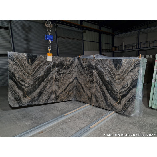 Golden Black Marble