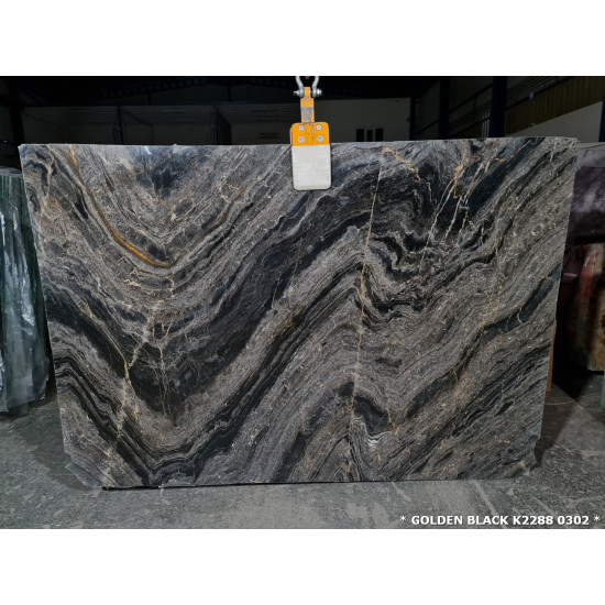 Golden Black Marble