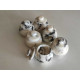 Calacatta Vıolet Marble Set of & Seasoning-Sauce Bowls