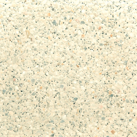 Sardo White Mix Brushed Outdoor Terrazzo Tile 1.8 x 30 x 30 cm 2 x 60 x 60 cm