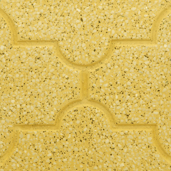 Yellow Deco Outdoor Terrazo Tile 1,8 x 30 x 30 cm
