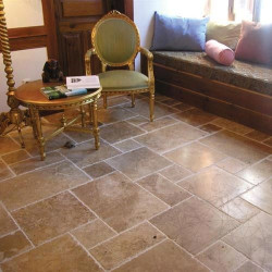 Noce Travertine 1,2 cm French Patter Set Tumbled