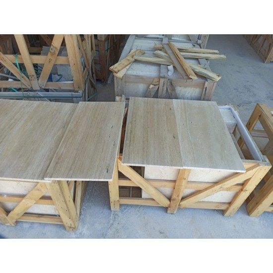 Classic travertine Vein cut Unfilled and Honed or Honed and Filled Travertine 