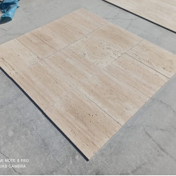 Romano Travertine Unfilled and Honed Tile and Slabs