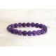 Amethyst Bracelet 8 mm Real Amethyst Stone Natural Stone Bracelet Amethyst Bracelet 8 mm Real Amethyst Stone Natural Stone Bracelet