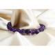 Amethyst Bracelet 8 mm Real Amethyst Stone Natural Stone Bracelet Amethyst Bracelet 8 mm Real Amethyst Stone Natural Stone Bracelet