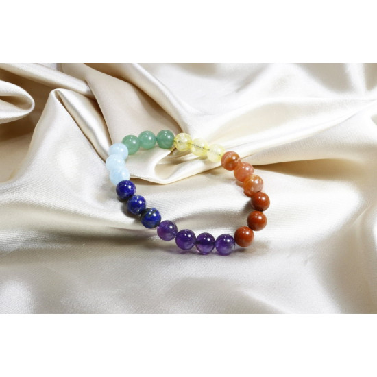 Chakra Bracelet - Mixed Natural Stone Bracelet