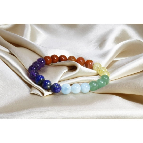 Chakra Bracelet - Mixed Natural Stone Bracelet