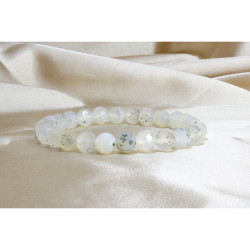 Fossil Agate Natural Stone Bracelet