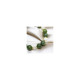 Jade - Mother of Pearl Bracelet Gold Plated Detailed