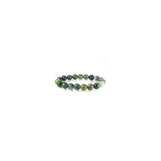 Mossy Agate Premium Natural Stone Bracelet Mossy Agate Premium Natural Stone Bracelet