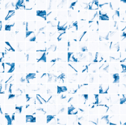 Quattro Vogue Lima Blue Glass Mosaics Tiles