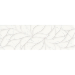 Calacatta Marmi Floral Decor  Tiles 30X90  | AhdeArt