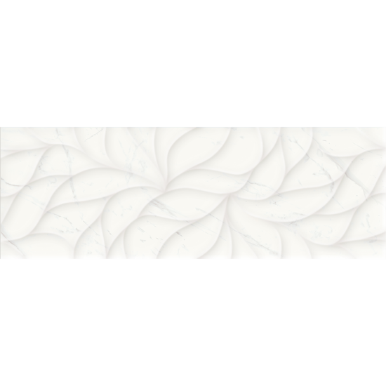 Calacatta Marmi Floral Decor  Tiles 30X90  | AhdeArt