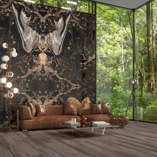Magnifique-Bookmatch-120x180: Marble Look Ceramic Tile