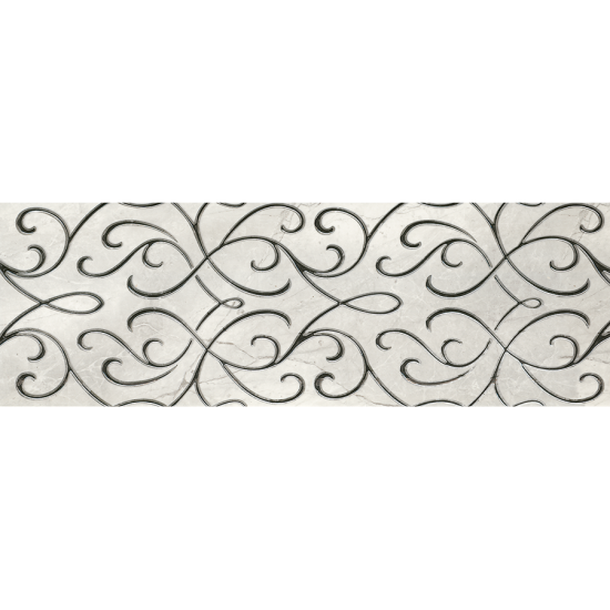 Marmol-30x90-Oldlace-Dekofon: Marble Look Ceramic Tile with Decorative Patterns Marmol-30x90-Oldlace-Dekofon: Marble Look Ceramic Tile with Decorative Patterns