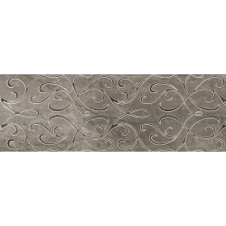 Marmol-30x90-Shadow-Dekor: Marble Look Ceramic Tile with Shadow Effect and Decorative Patterns