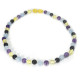 Drop Amber Mixed Stone Baby Necklace