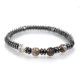 Hematite Botswana Agate Design Bracelet