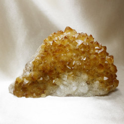 Citrine Stone Unprocessed Natural Stone 655 gr |Money Stone 