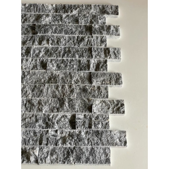 Black Natural Split Mosaic