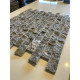 Black Natural Split Mosaic