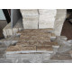 Noce Travertine Splitface Mosaic 