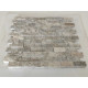 Silver Travertine Splitface Mosaic