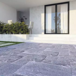 Bluestone Tumbled French Pattern Set 1,2 cm Thickness