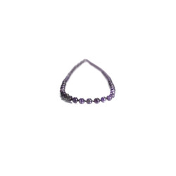 Amethyst Natural Stone Knot Style Necklace
