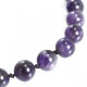 Amethyst Natural Stone Knot Style Necklace