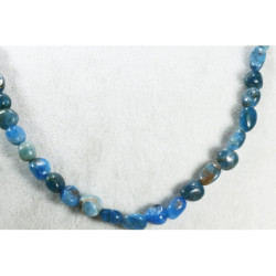Apatite Necklace / Unprocessed Natural Stone Necklace