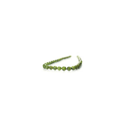 Canadian Jade Natural Stone Necklace - Knotted Design