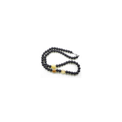 Lava Stone - Citrine Natural Stone Design Necklace