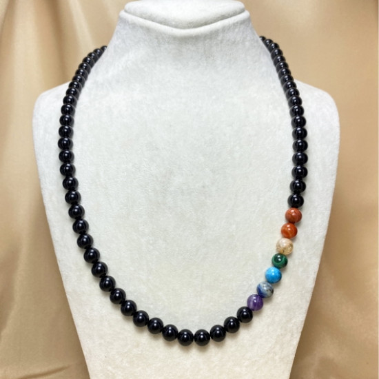 Onyx - Chakra Natural Stone Necklace