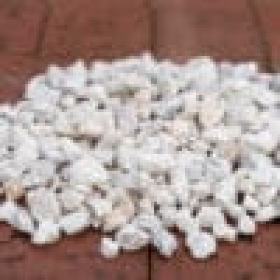 White Marble Chips 6-10 mm 1 kg Pack