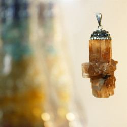 Aragonite Stone Pendant