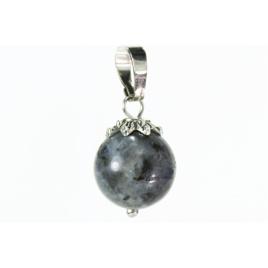 Labradorite Natural Stone Pendant - 12 mm Labradorite Natural Stone Pendant - 12 mm