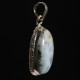 Larimar Natural Stone Silver Pendant