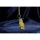 Citrine Pendant / Natural Stone Silver Pendant