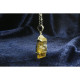 Citrine Pendant / Natural Stone Silver Pendant