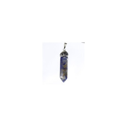 Sodalite Stick Natural Stone Pendant