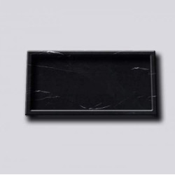 Nero Black Marble Big Tray Rectangular Design 
