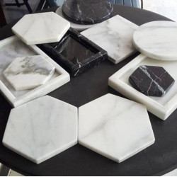 White Marble Tray Medium Size